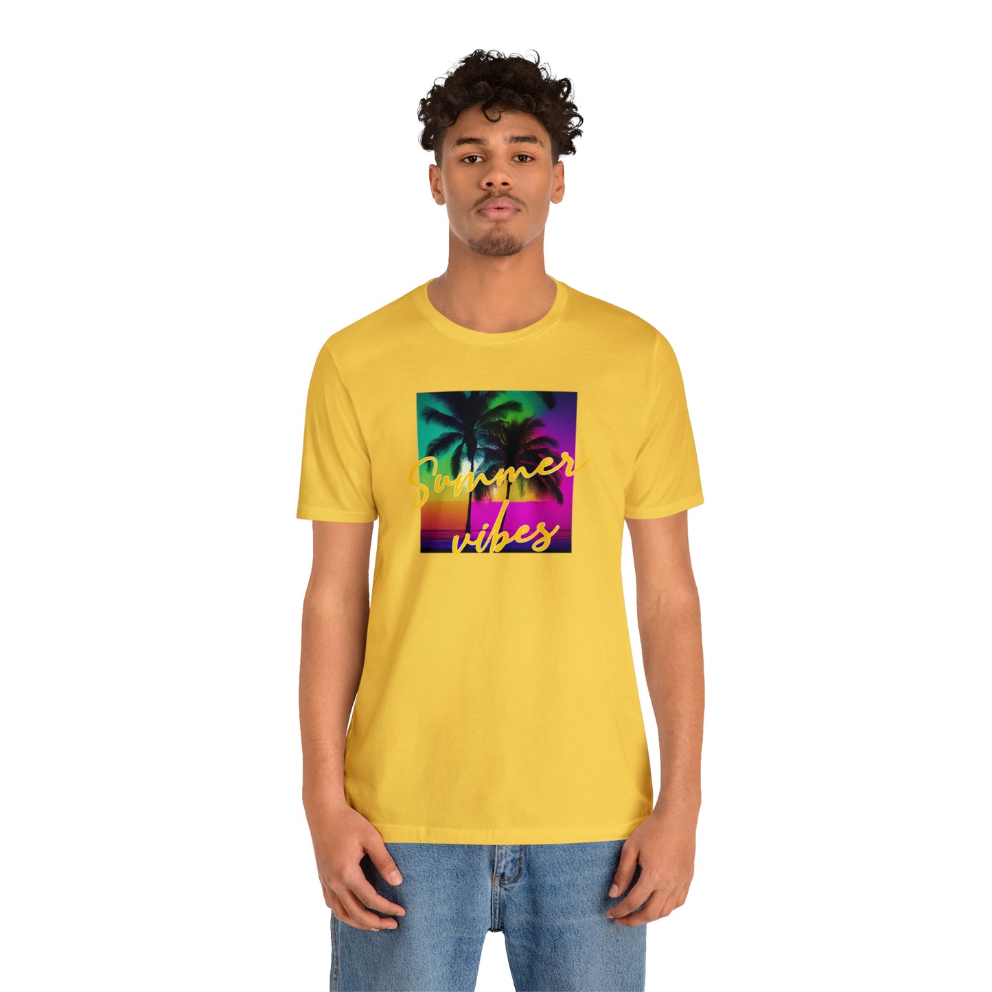 Summer Color Unisex Jersey Short Sleeve Tee