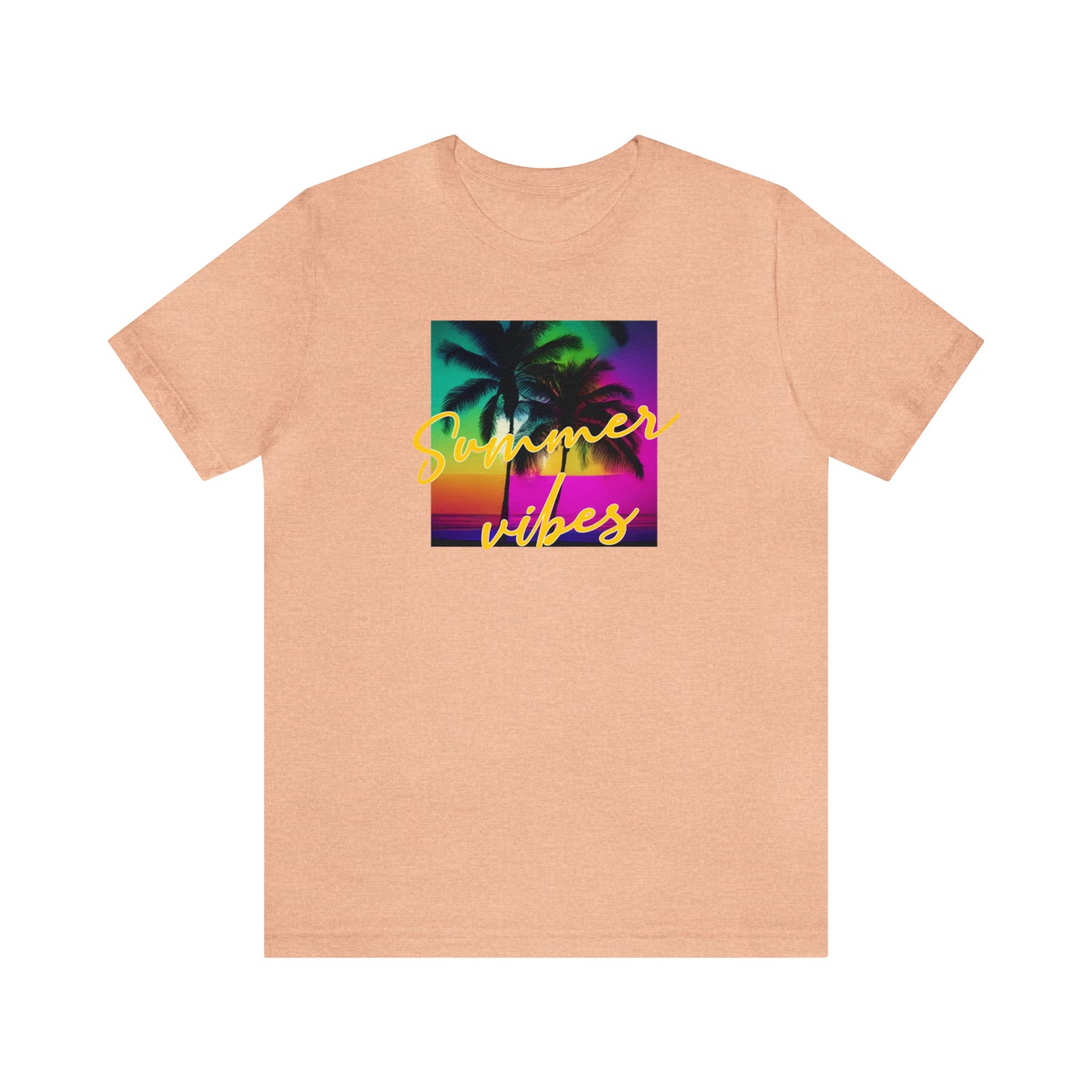 Summer Color Unisex Jersey Short Sleeve Tee