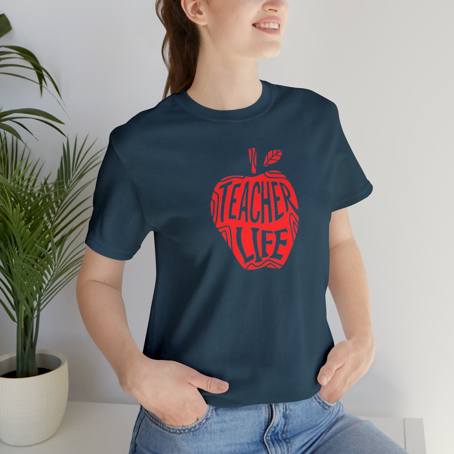 Apple a day Unisex Jersey Short Sleeve Tee