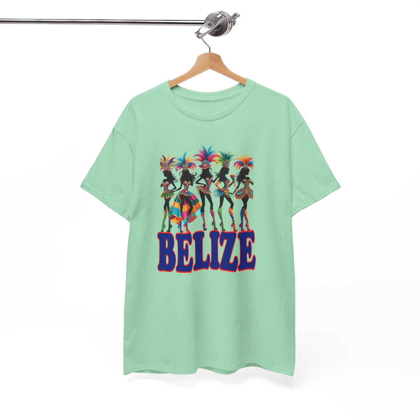 Belize Carnival Vibes Unisex Heavy Cotton Tee