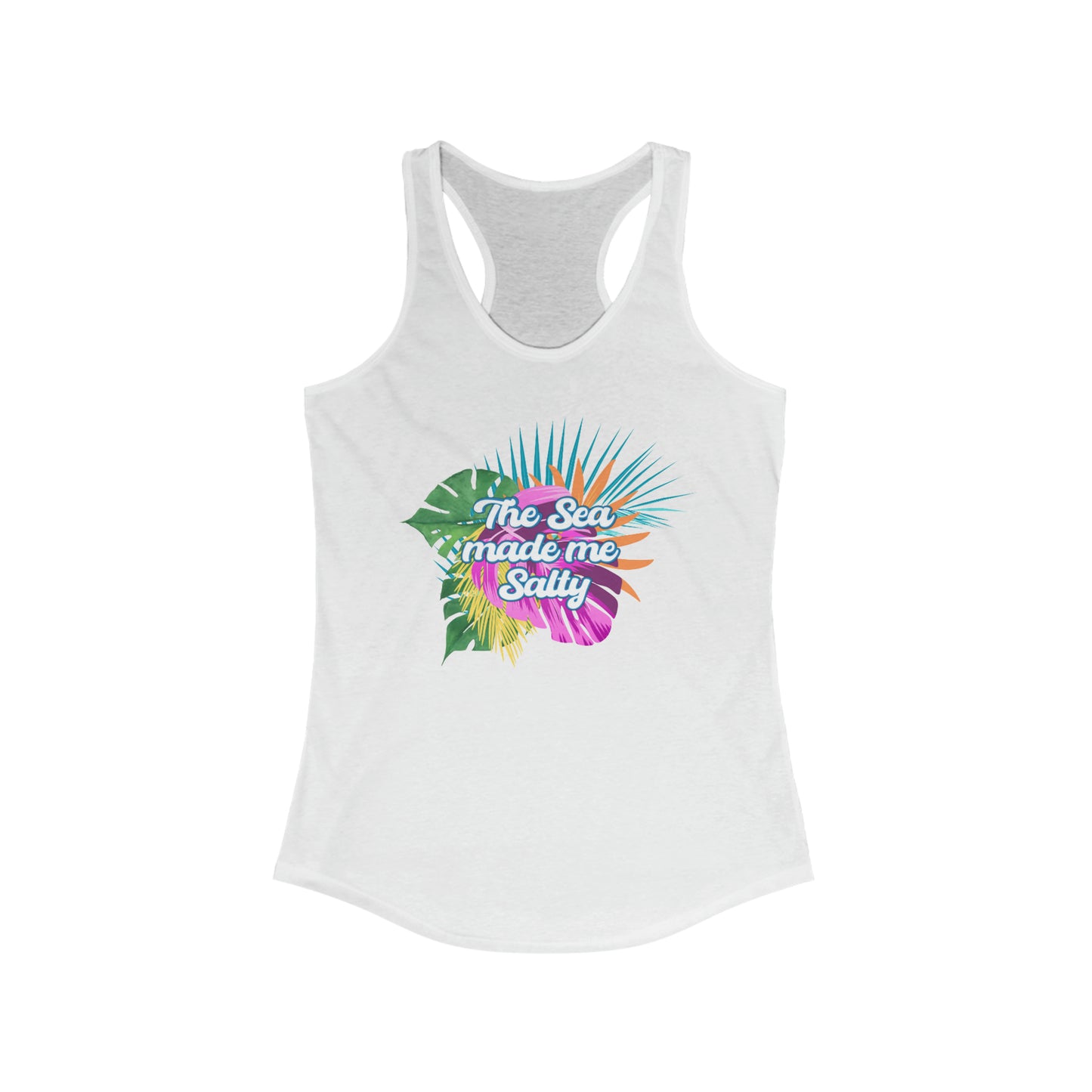 Salty Beach Women's Racerback Tank