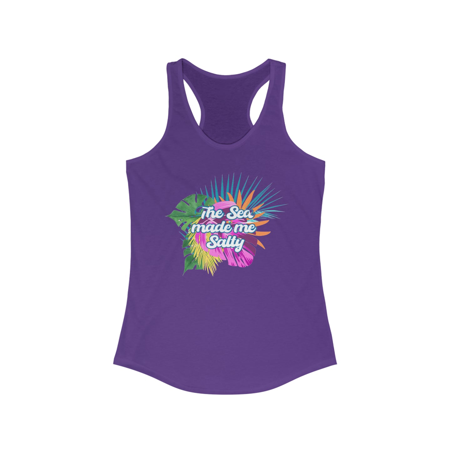 Salty Beach Women's Racerback Tank