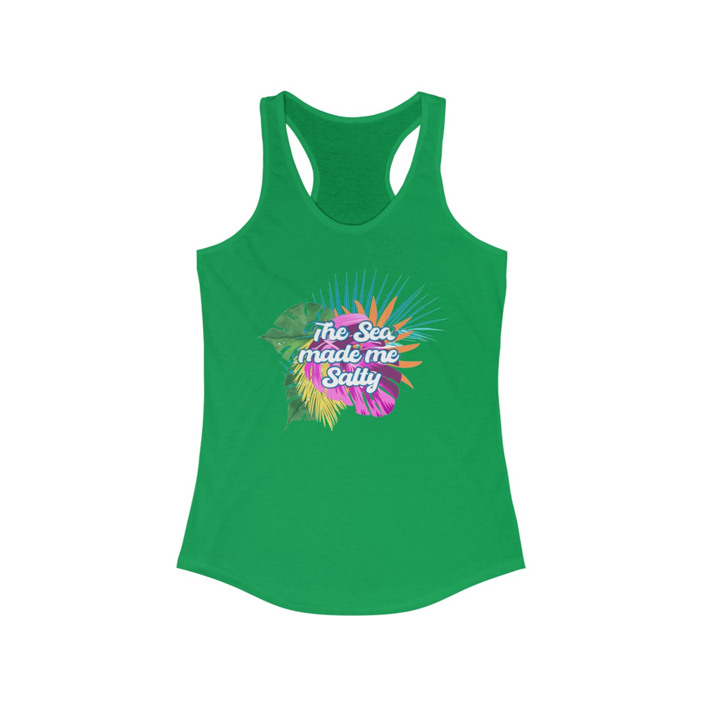 Salty Beach Women's Racerback Tank