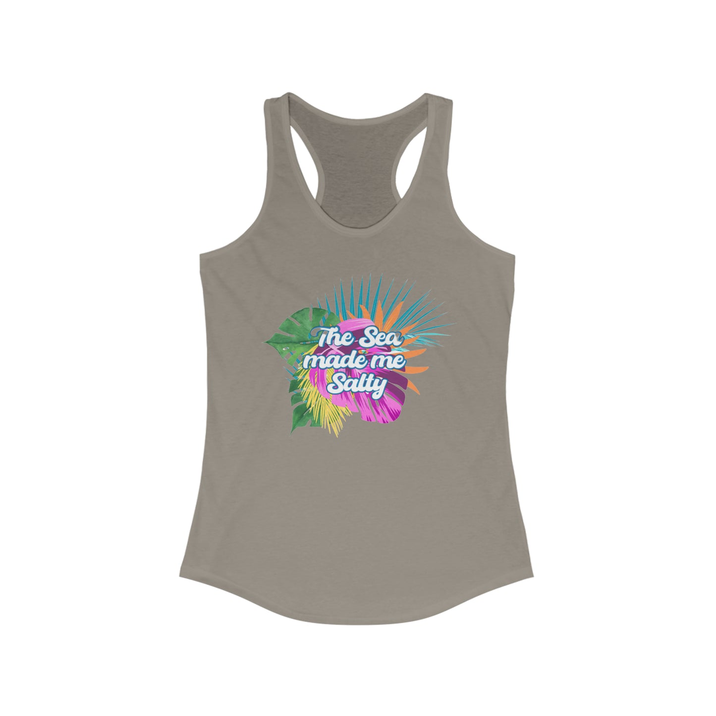 Salty Beach Women's Racerback Tank