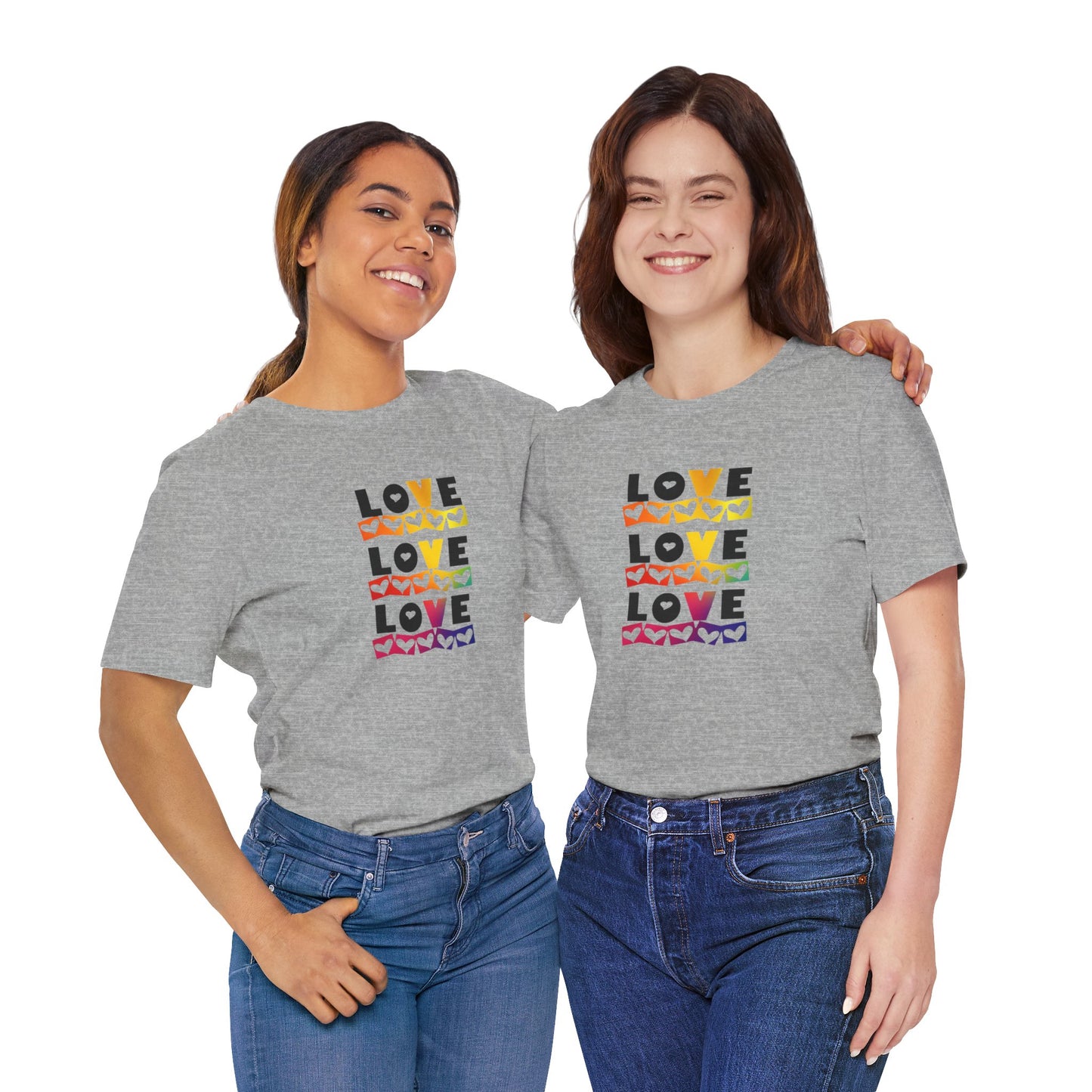 Love love love Unisex Jersey Short Sleeve Tee