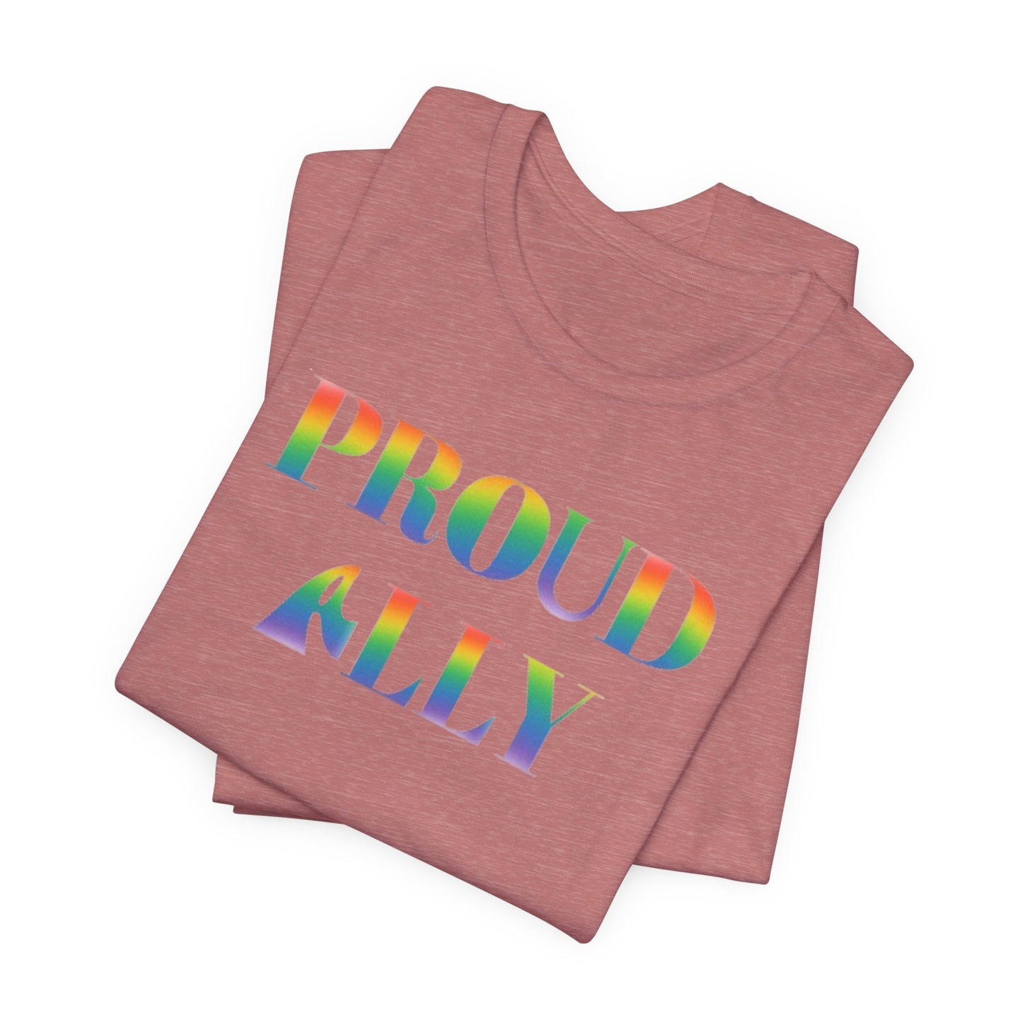 Proud Ally Unisex Jersey Short Sleeve Tee