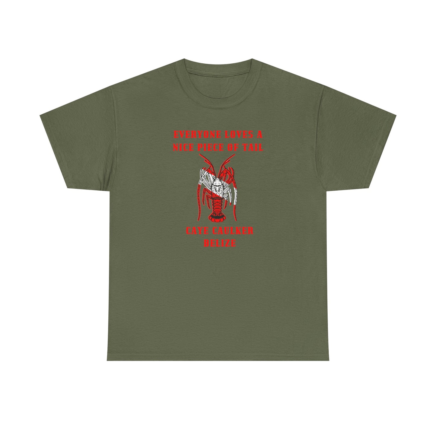 Likes me some tail Unisex Heavy Cotton Tee