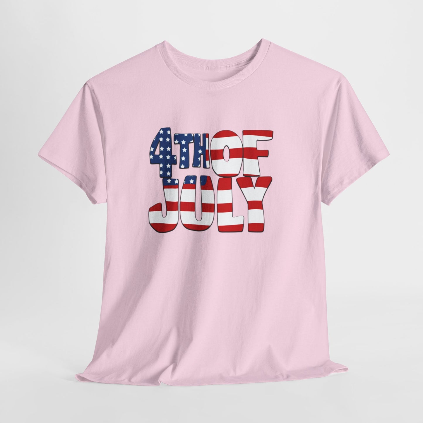 Happy 4th Unisex Heavy Cotton Tee