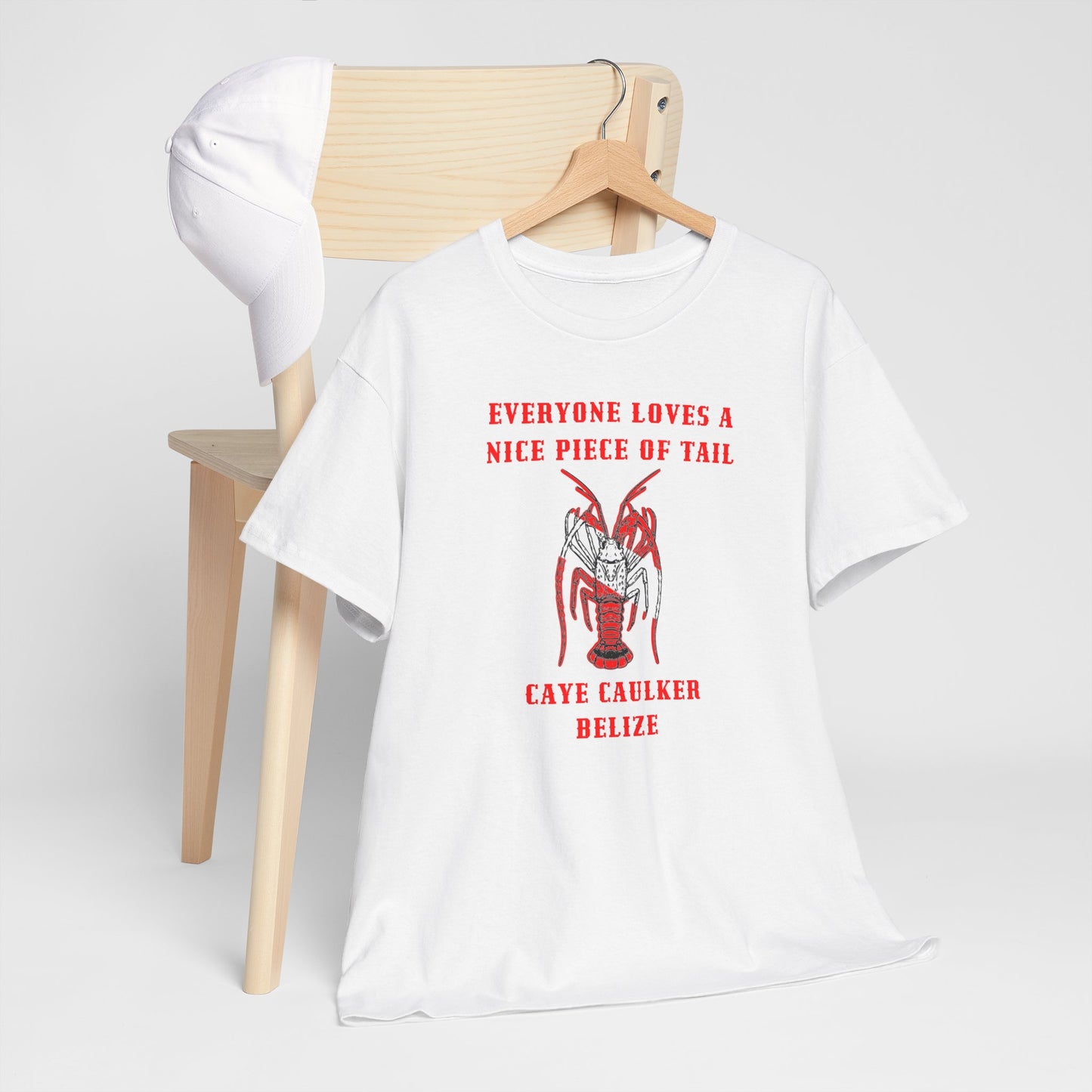 Likes me some tail Unisex Heavy Cotton Tee