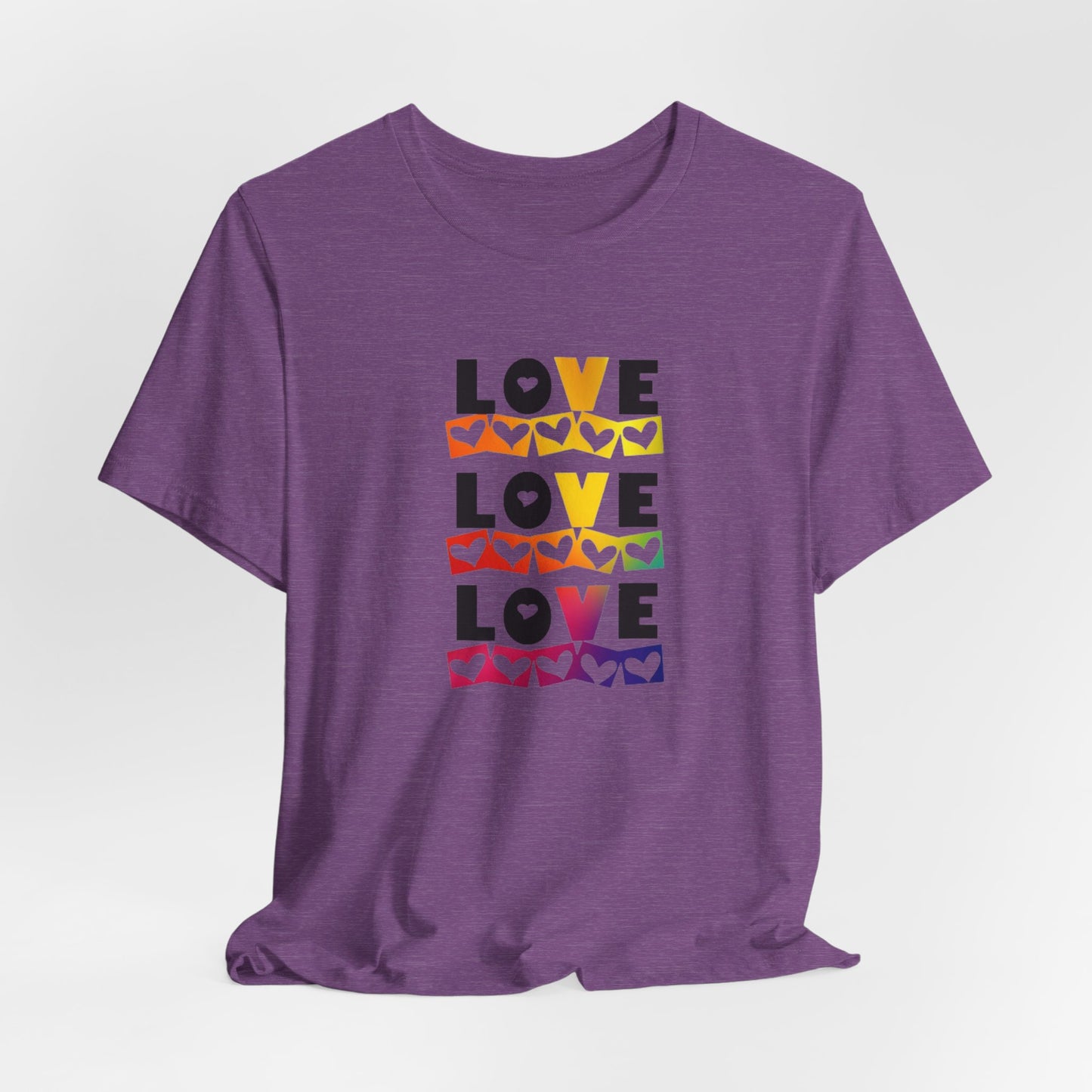 Love love love Unisex Jersey Short Sleeve Tee