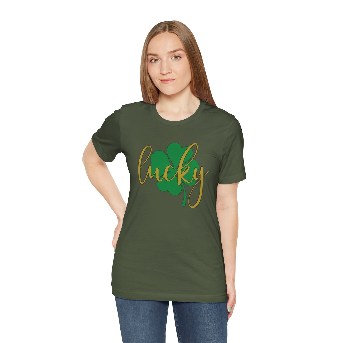 lucky gold Short Sleeve Tee