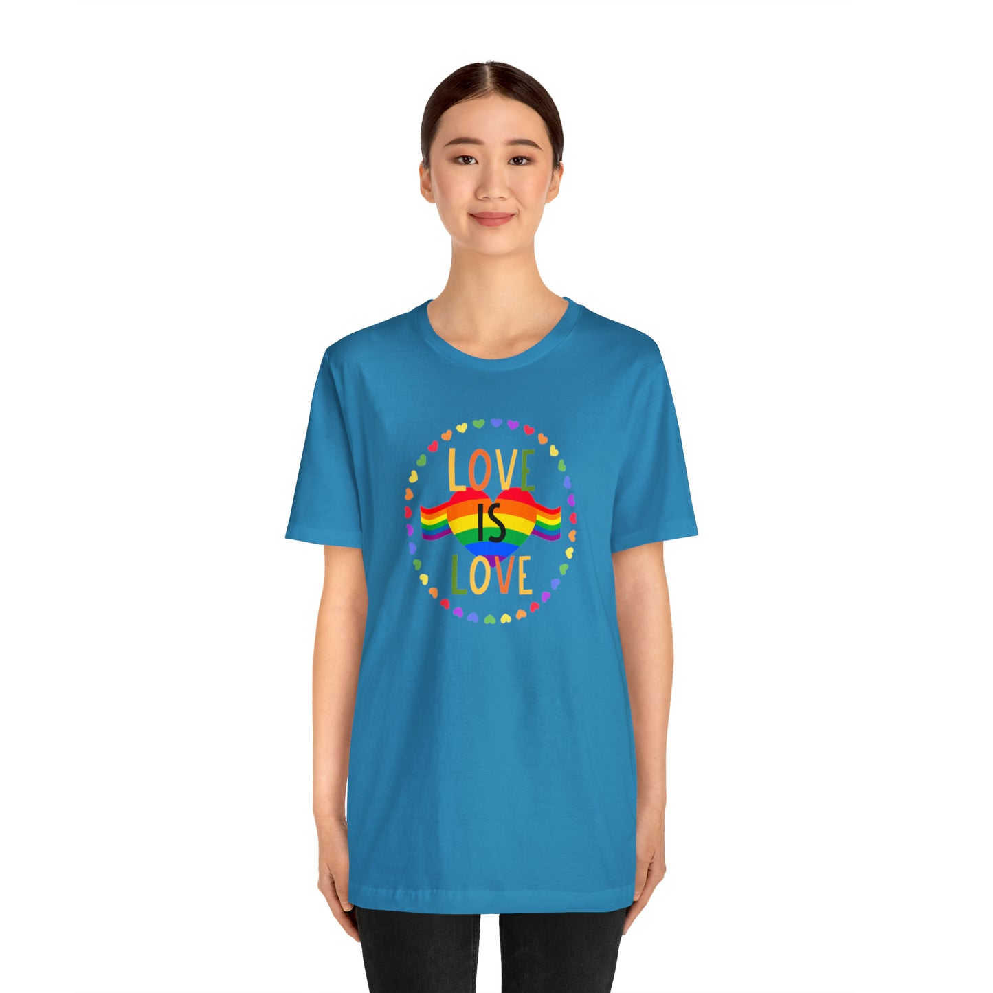 Love Unisex Jersey Short Sleeve Tee