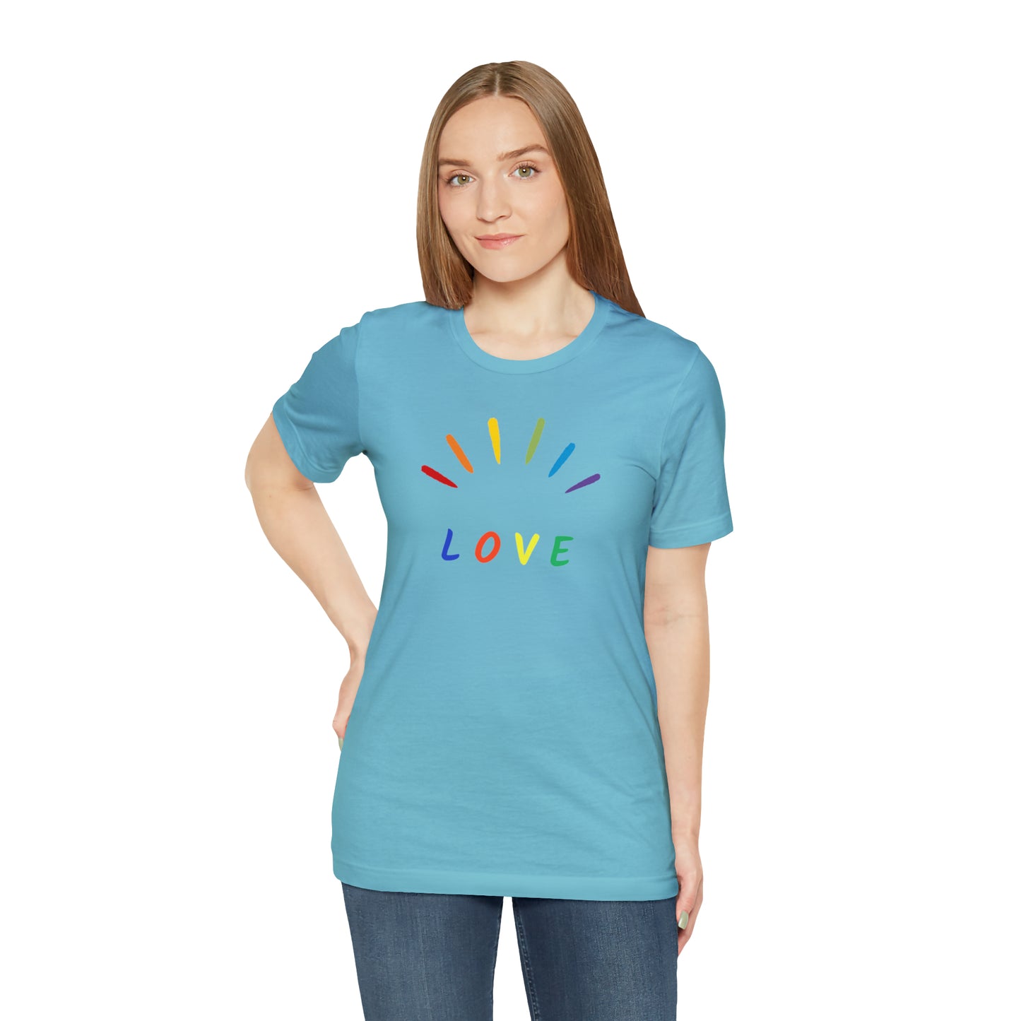 Love Unisex Jersey Short Sleeve Tee