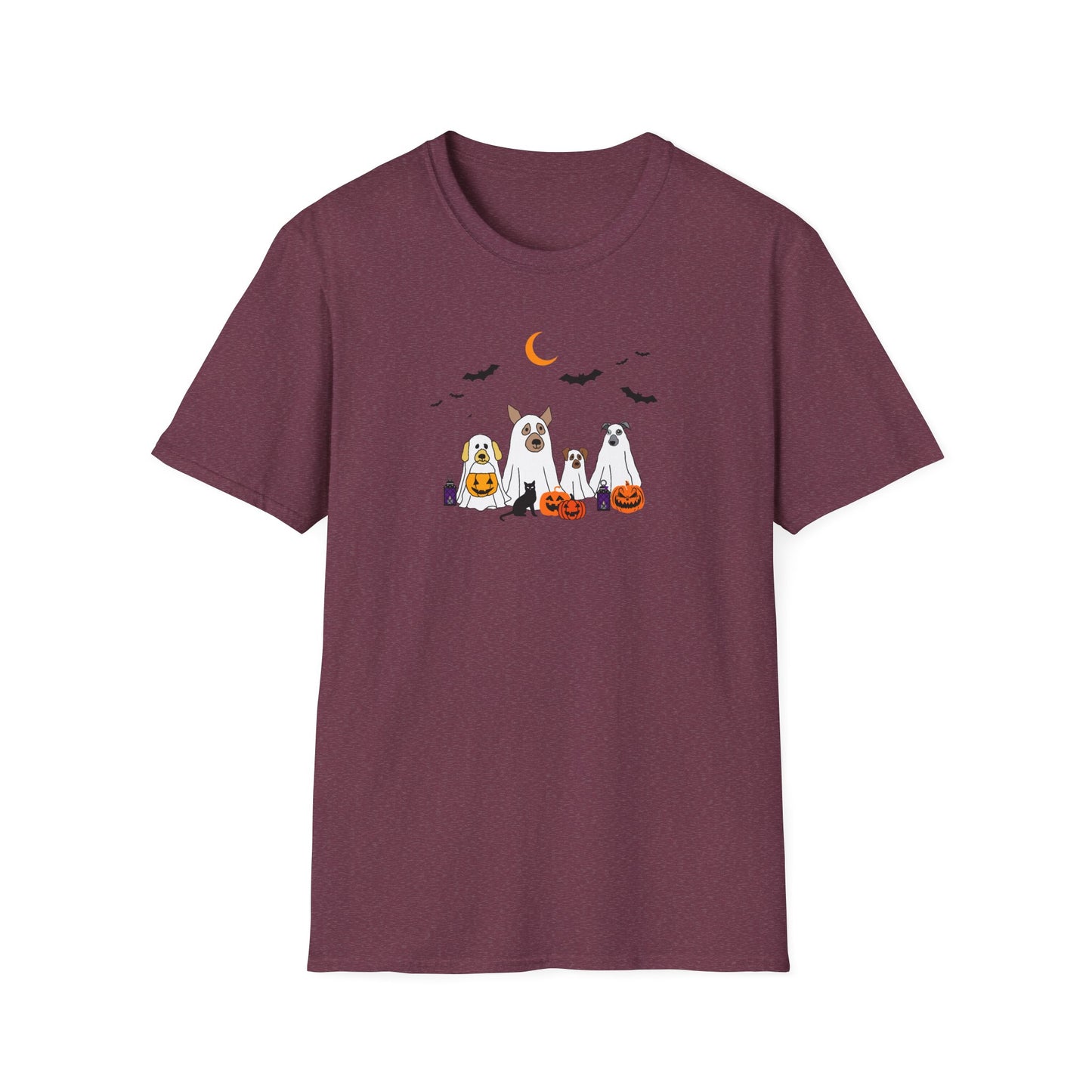 Ghost Pups Unisex Softstyle T-Shirt