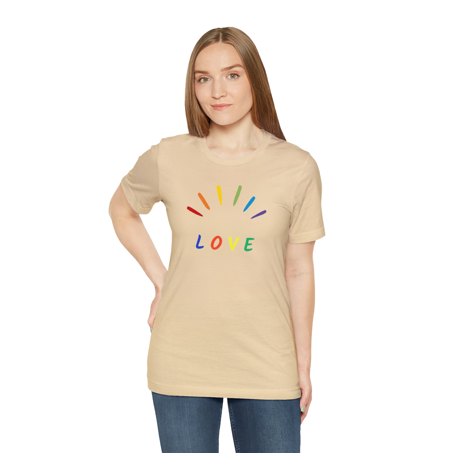 Love Unisex Jersey Short Sleeve Tee