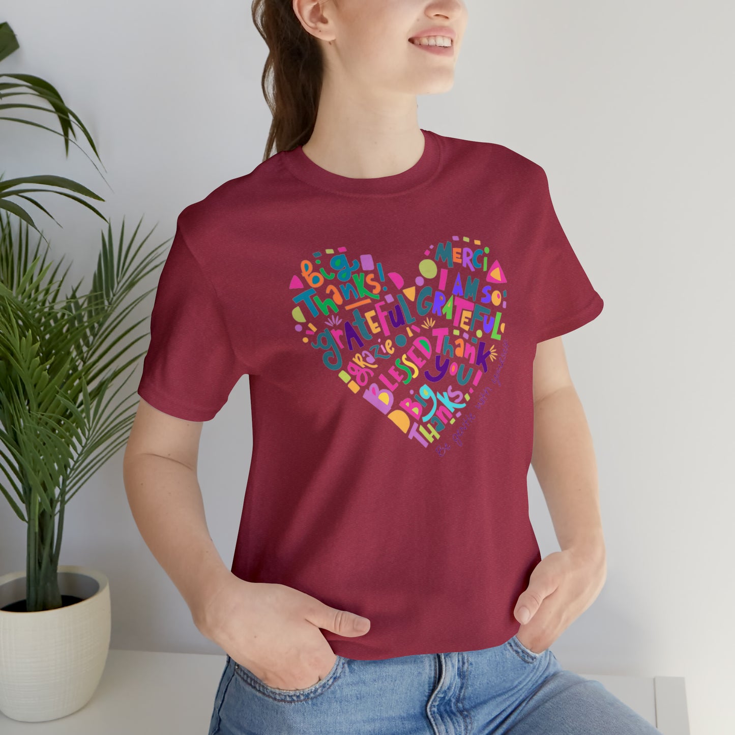 Grateful Unisex Jersey Short Sleeve Tee