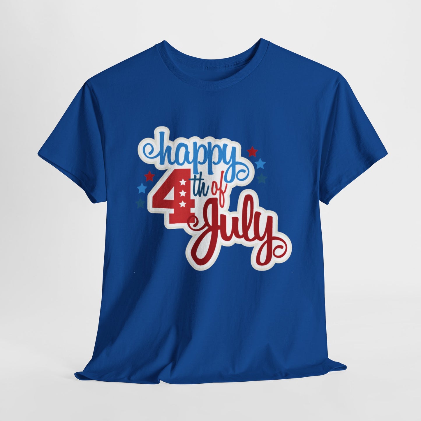 Happy 4th Unisex Heavy Cotton Tee