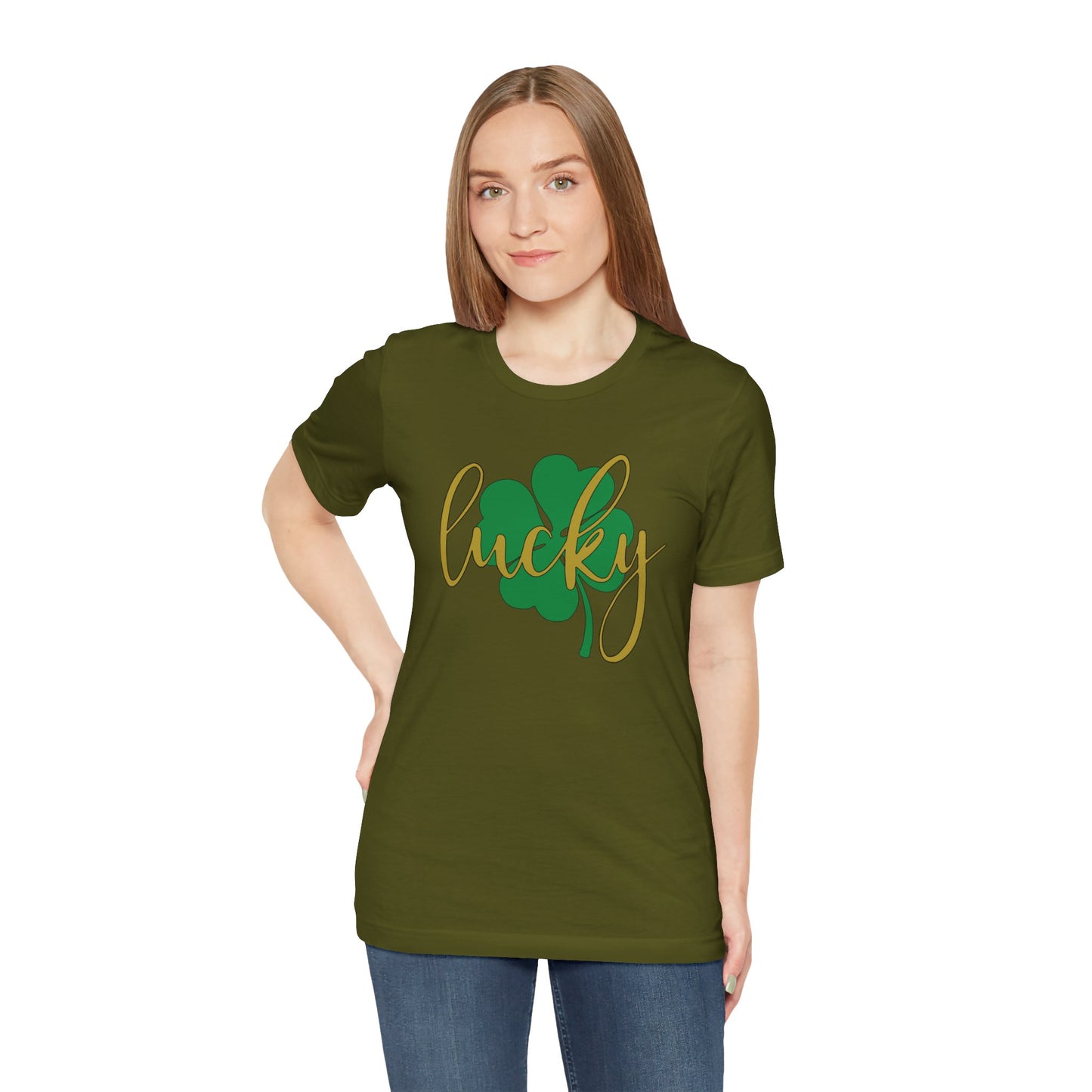 lucky gold Short Sleeve Tee