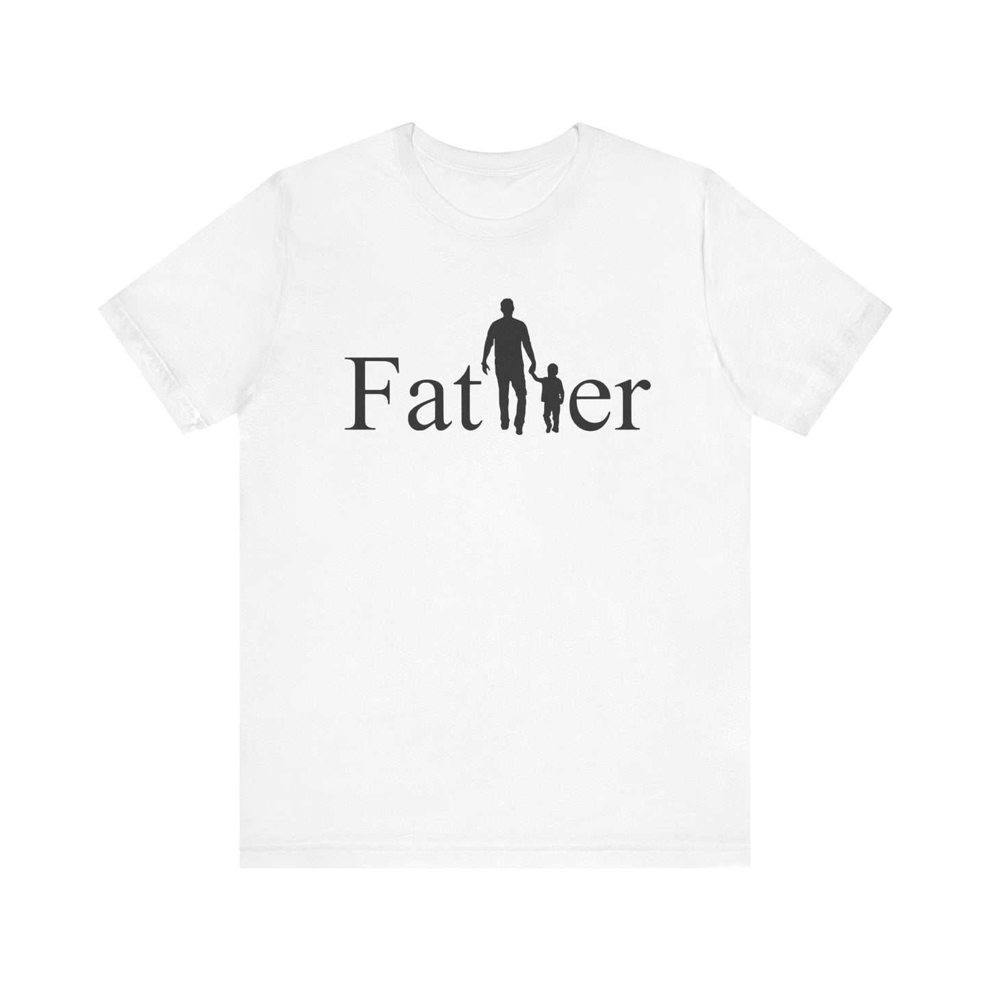 Father's Sillhouette Unisex Jersey Short Sleeve Tee