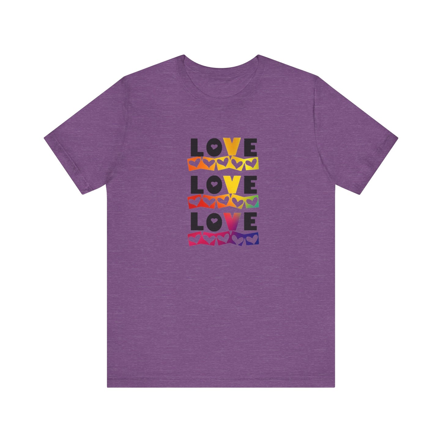 Love love love Unisex Jersey Short Sleeve Tee