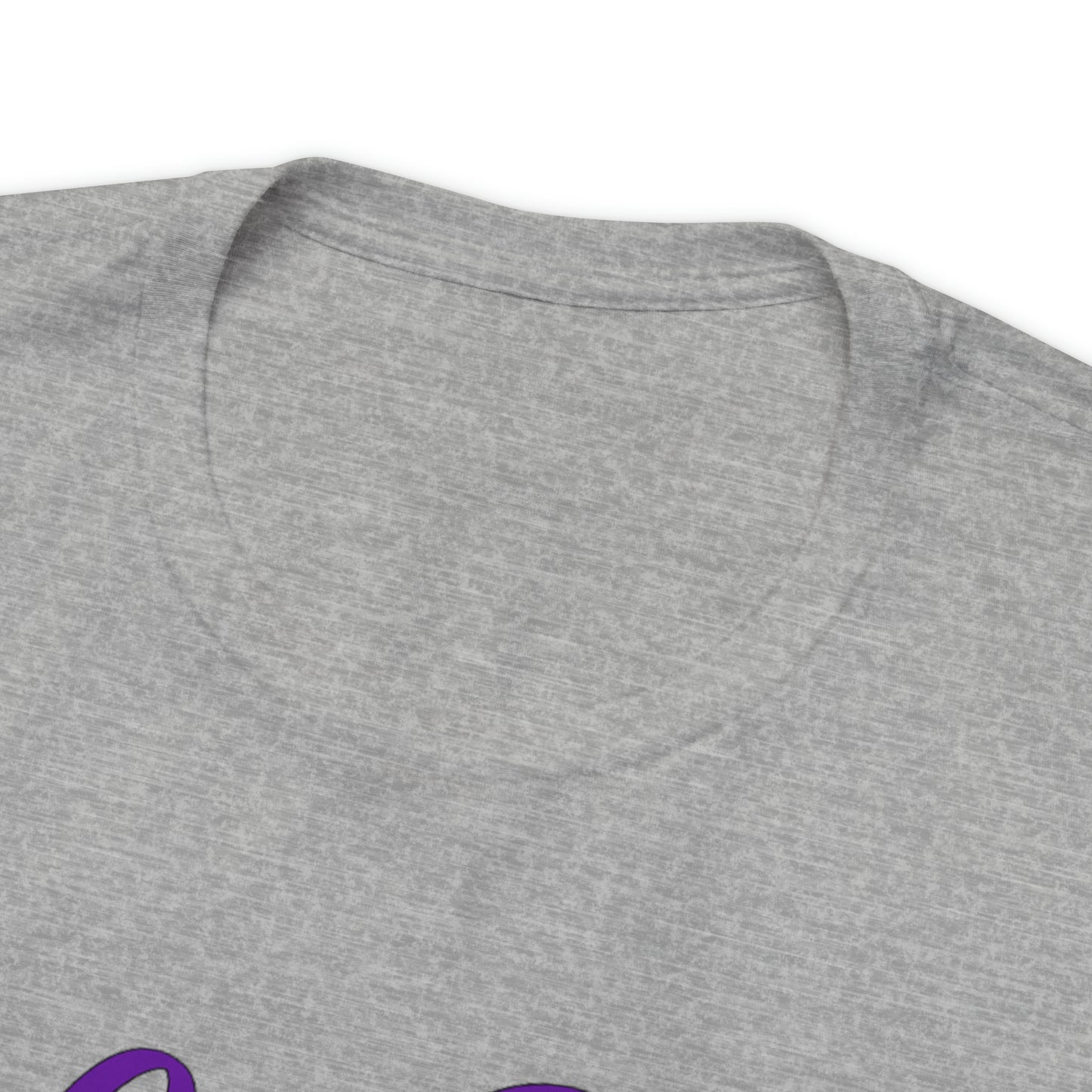 Unisex  Go Slow Purple Short Sleeve Tee
