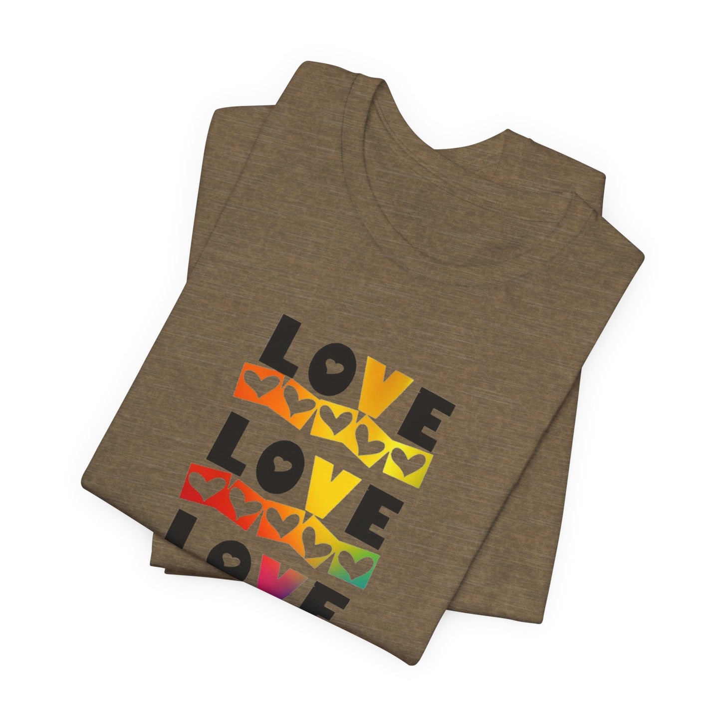 Love love love Unisex Jersey Short Sleeve Tee
