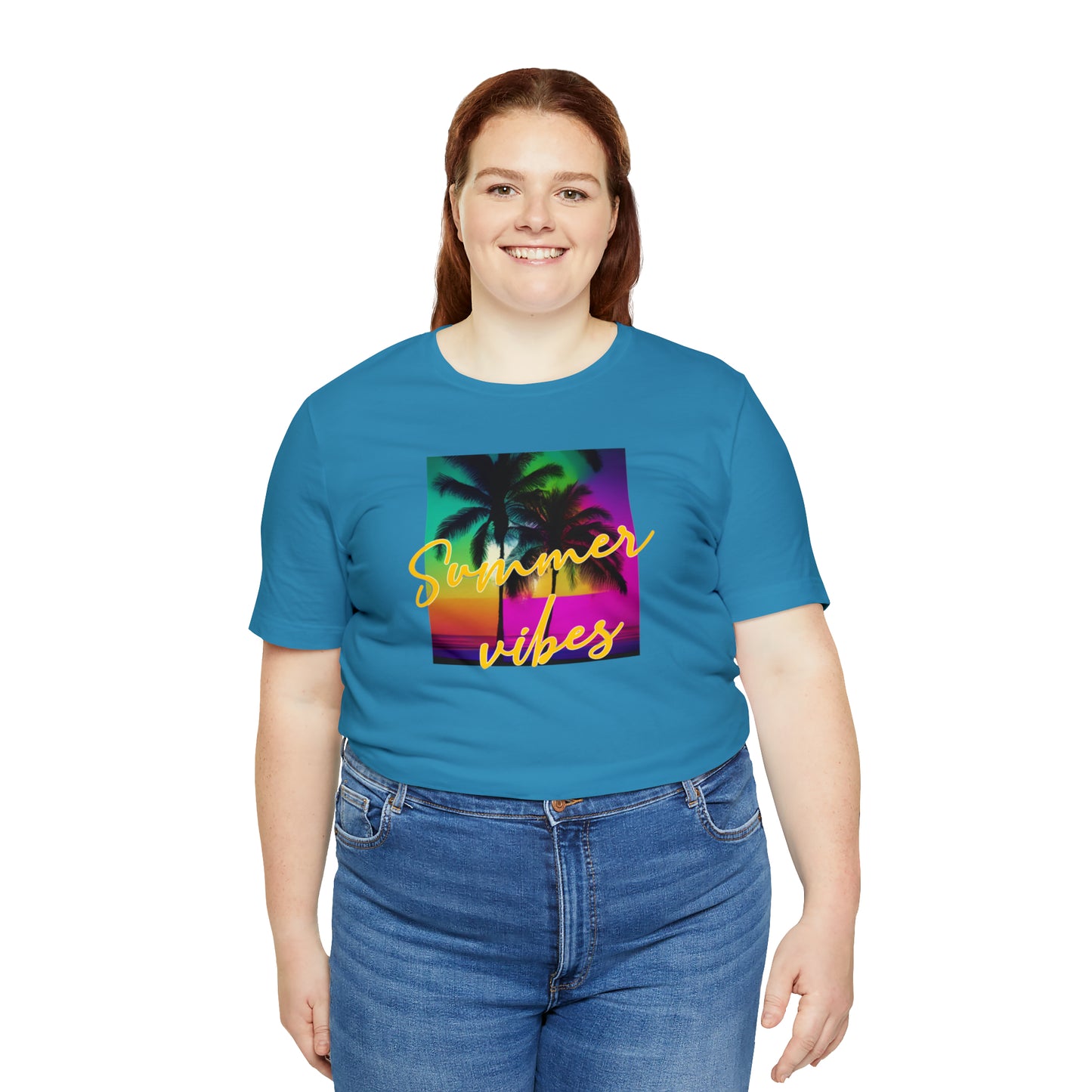 Summer Color Unisex Jersey Short Sleeve Tee