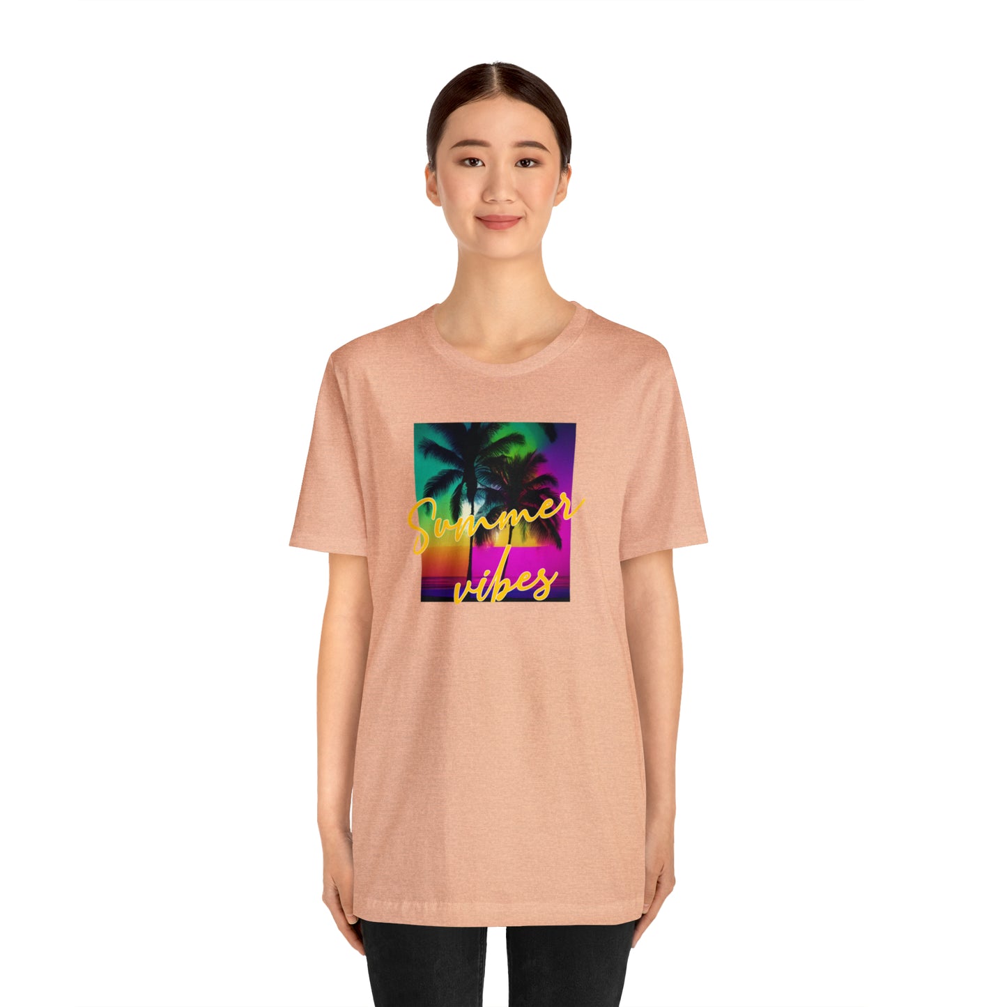 Summer Color Unisex Jersey Short Sleeve Tee
