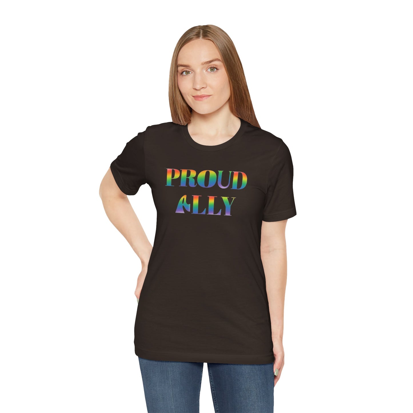Proud Ally Unisex Jersey Short Sleeve Tee