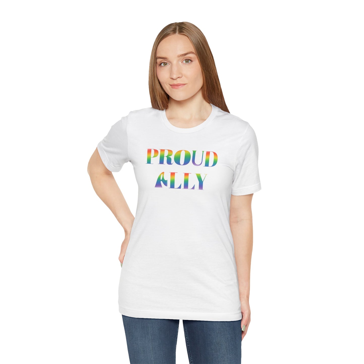 Proud Ally Unisex Jersey Short Sleeve Tee