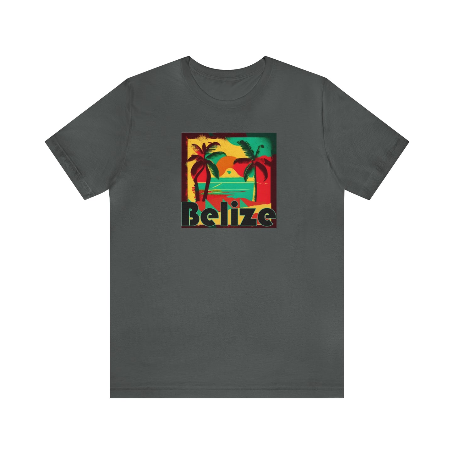 Retro Belize Unisex Jersey Short Sleeve Tee