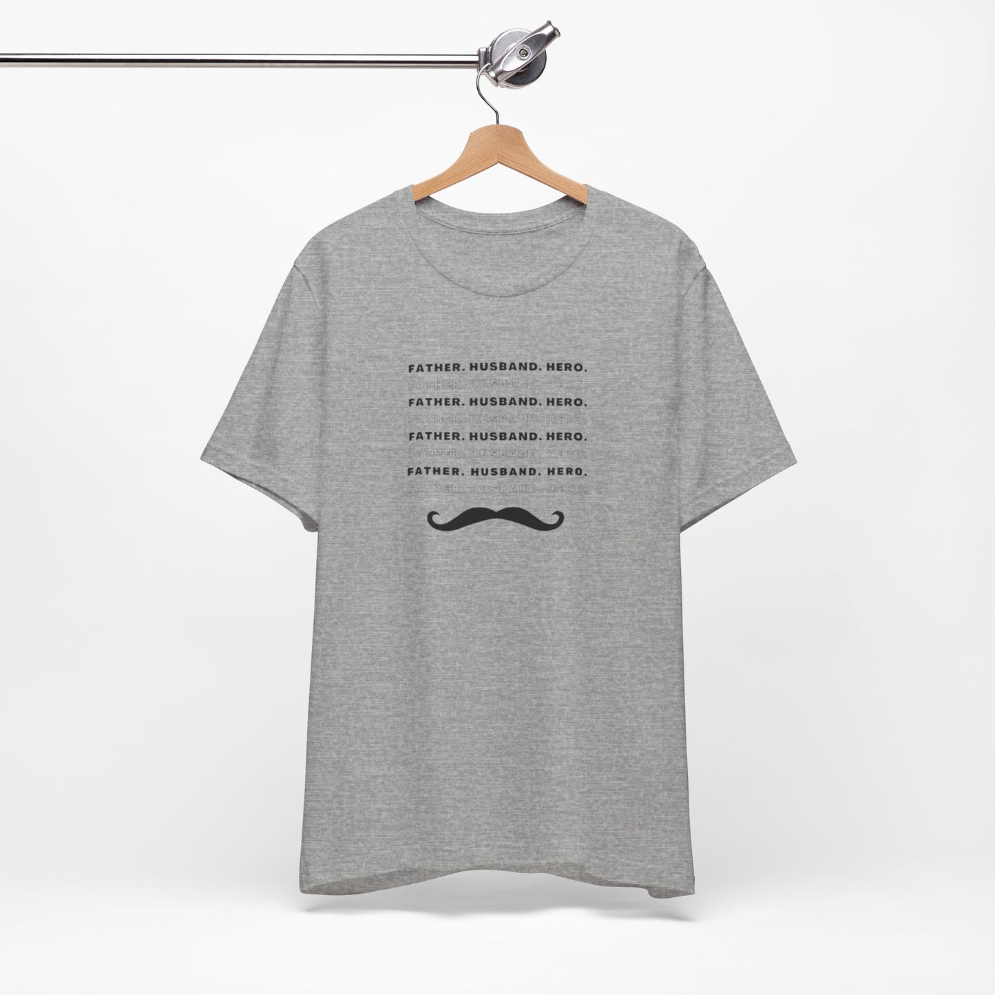 Moustache Unisex Jersey Short Sleeve Tee
