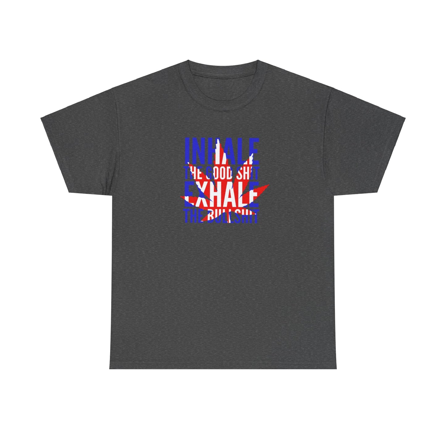 Inhale/ exhale Unisex Heavy Cotton Tee