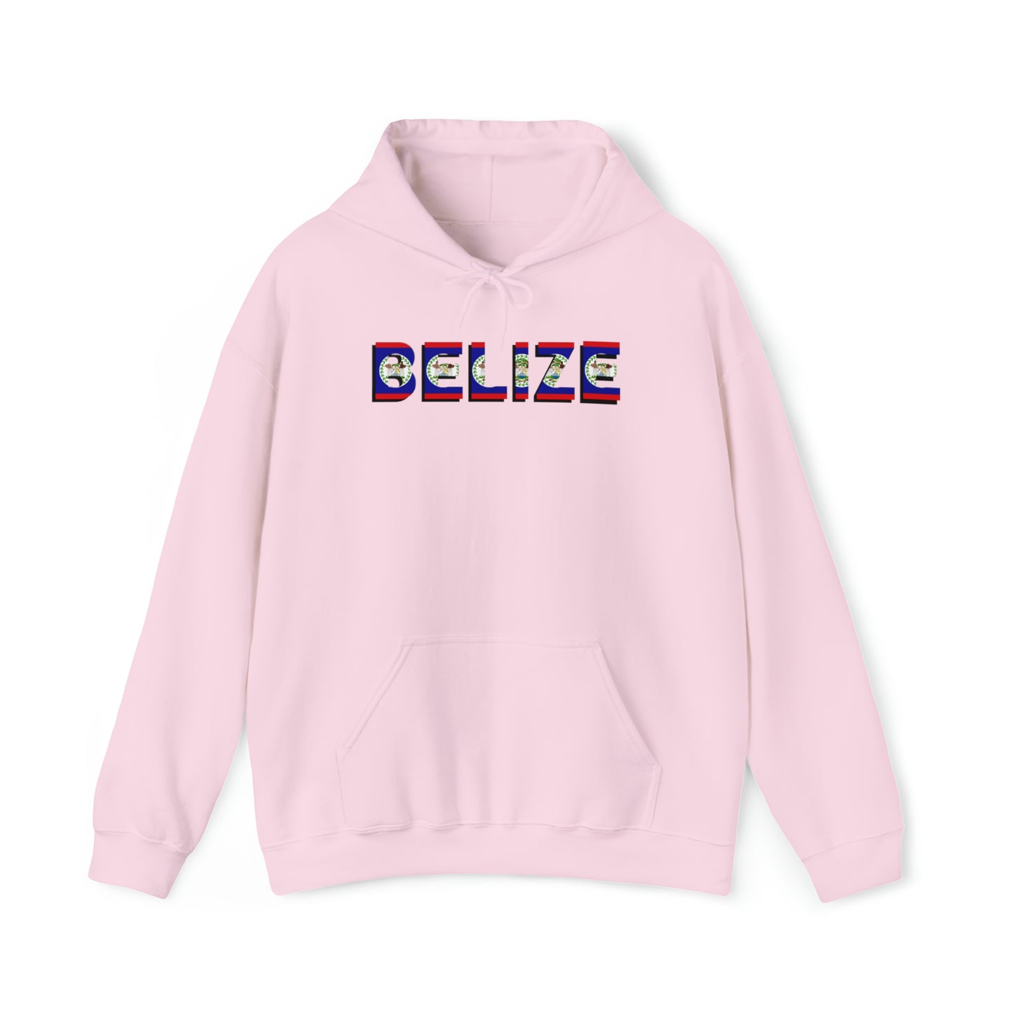 Belize flag Unisex Heavy Blend™ Hooded Sweatshirt
